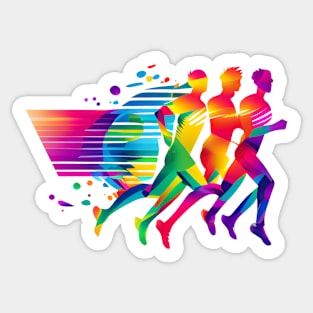 Run for Health Sticker